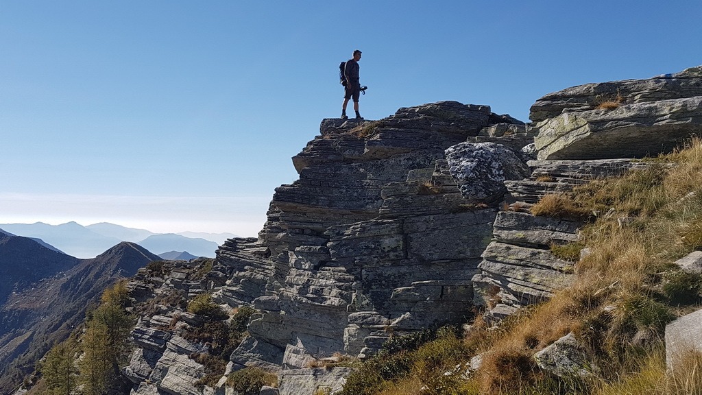 Du betrachtest gerade Via Alta Vallemaggia: Rifugio Alpe Masnée – Cimetta (Cardada)